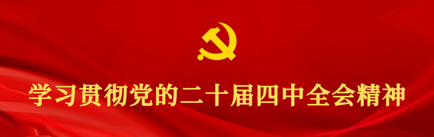学习贯彻党的二十届四中全会精神